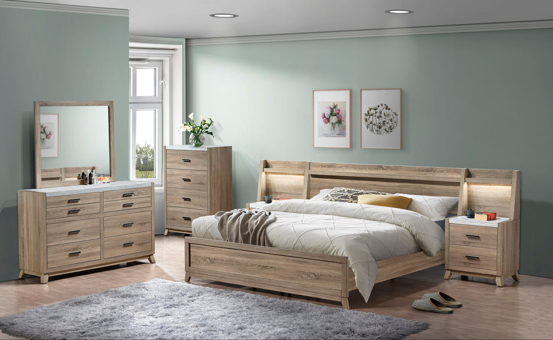 Tilston 6 Piece Bedroom Suite