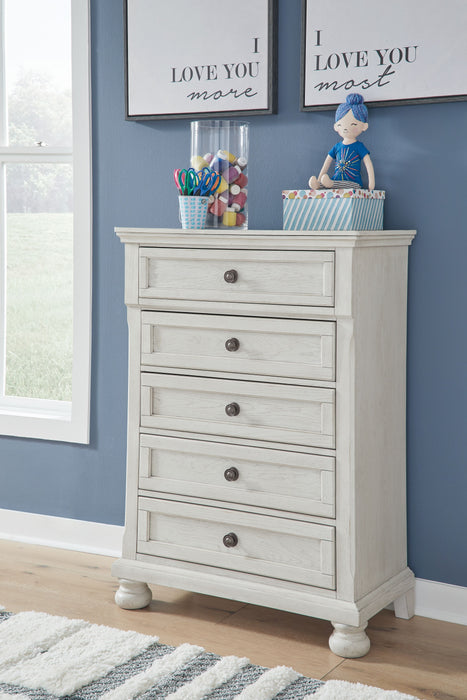 Robbinsdale - Youth Sleigh Storage Bedroom Set