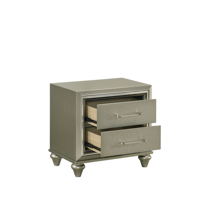 Lumina - Nightstand - Silver