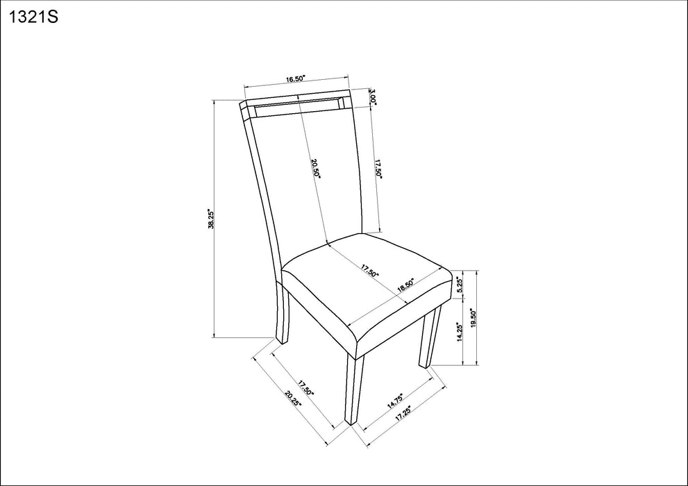 Dune - Side Chair (Set of 2) - Pearl Silver