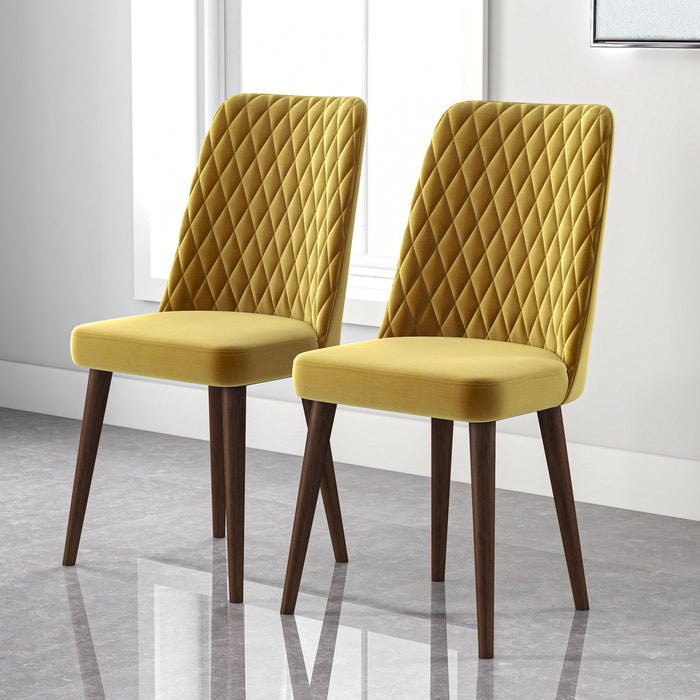 Katie - Mid-Century Modern Dining Chair (Set of 2)