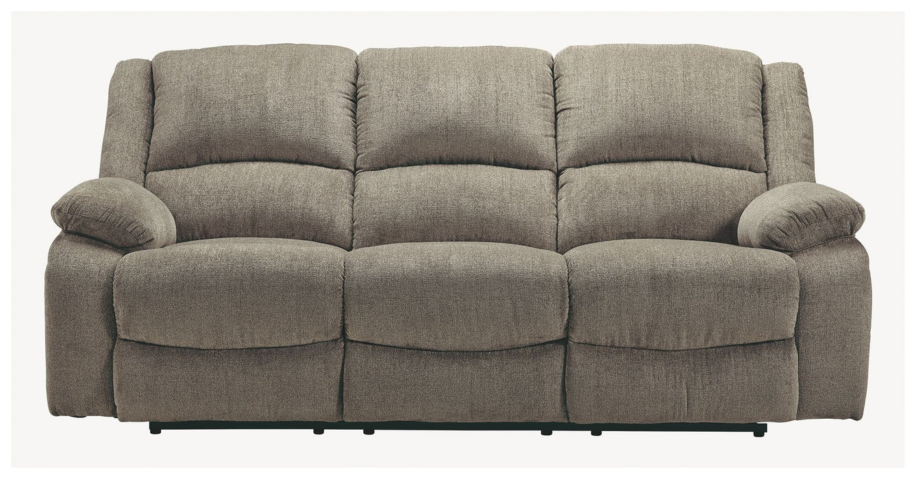 Draycoll - Pewter - Reclining Power Sofa