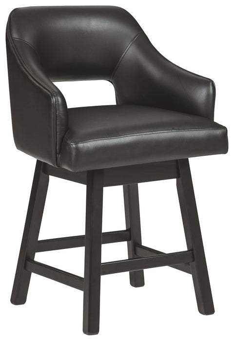 Tallenger - Upholstered Swivel Barstool (Set of 2)