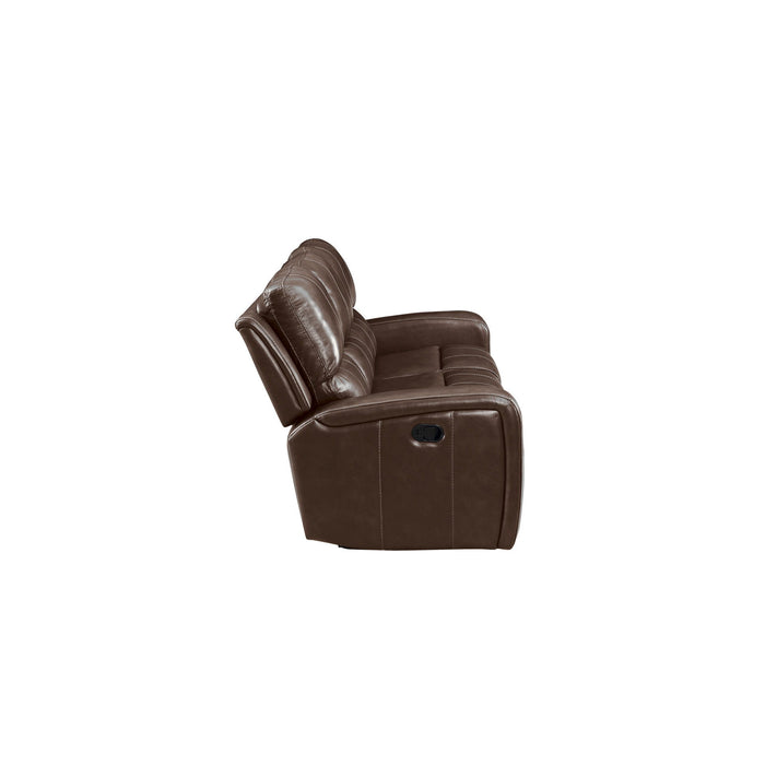 Linton - Leather Sofa With dual Recliner