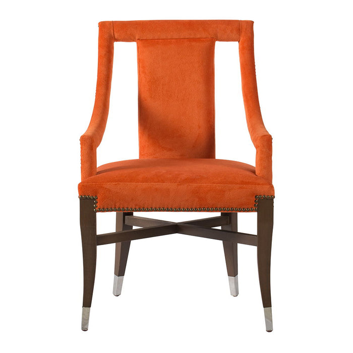 Modern Accent Chair Dining Chairs, Accent Chair For Living Room Dining Room Kitchen - Orange