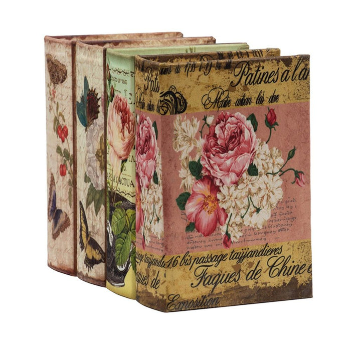 Book Boxes (Set of 4) - Multi