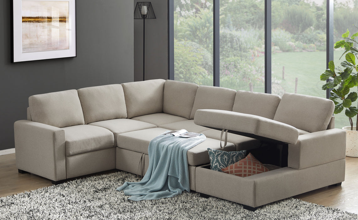 Ketterman - 4 Piece Upholstered Sectional