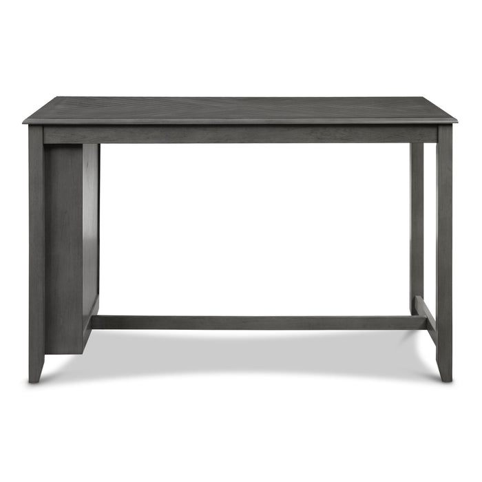 Amy - 60" Counter Table & Chairs With Storage