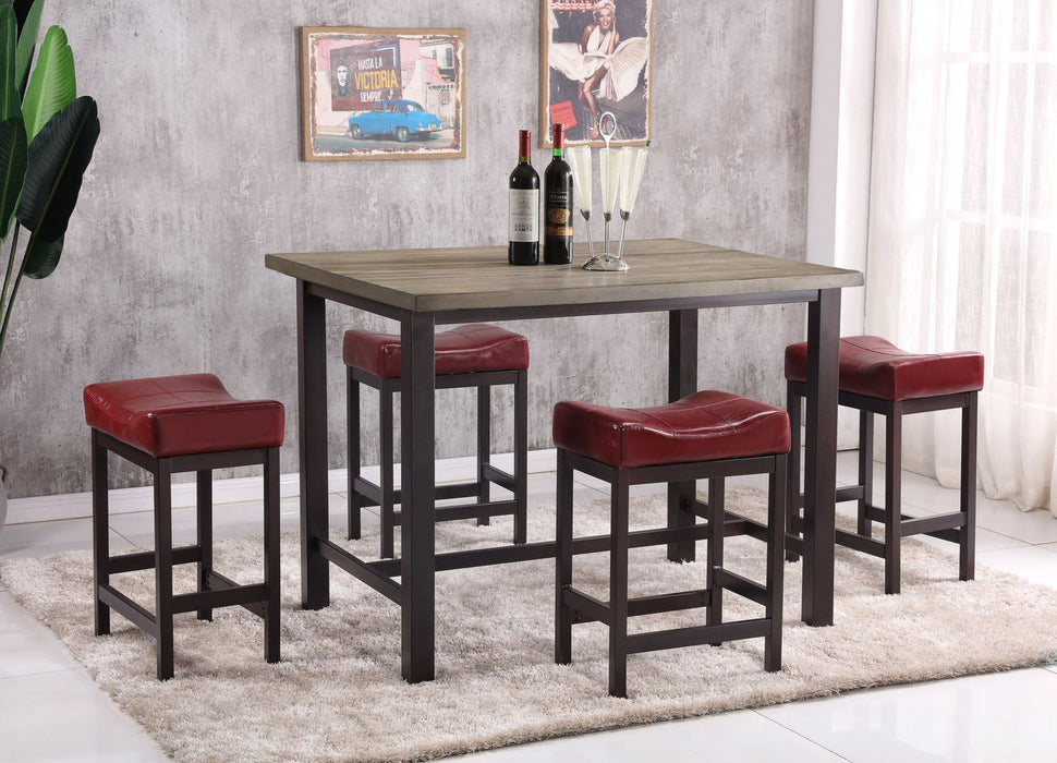 Saddle Stool Pub Dinette