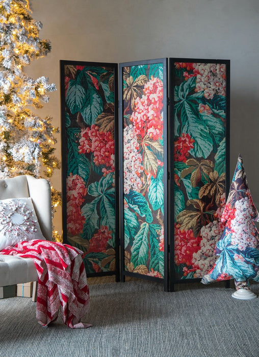 The Three Panel Decorative Screen - Multi