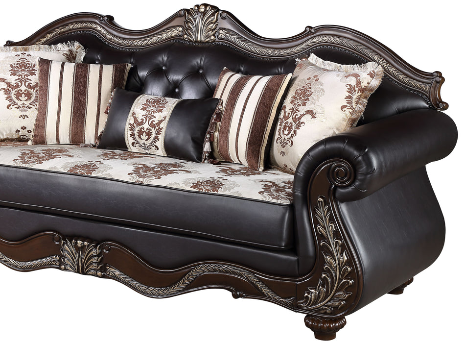 Maximus - Sofa - Dark Brown