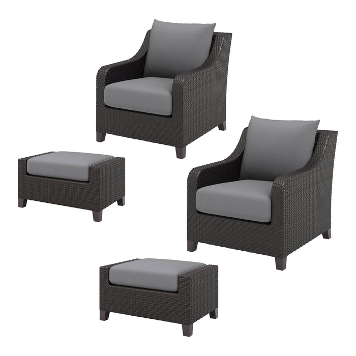 Skye - Outdoor Chair & Ottoman Set