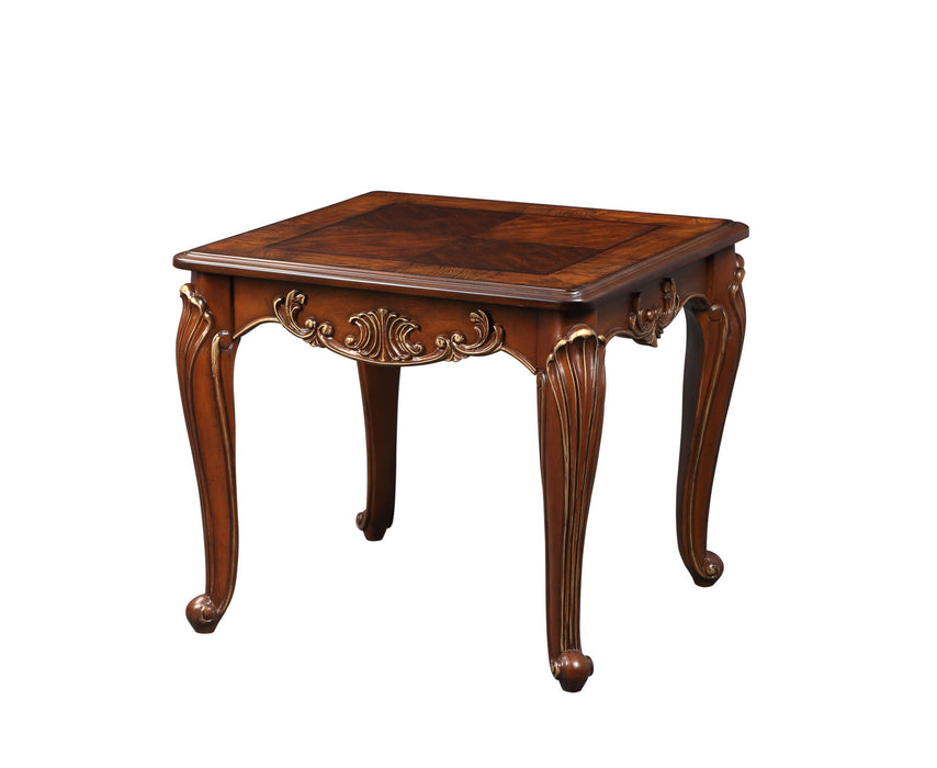 Montecito - Wood End Table - Dark Brown