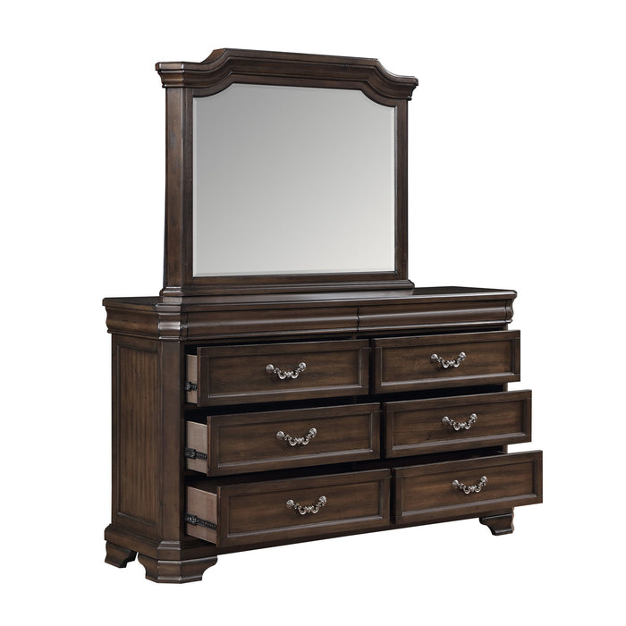 Lyndhurst - Landscape Mirror - Walnut