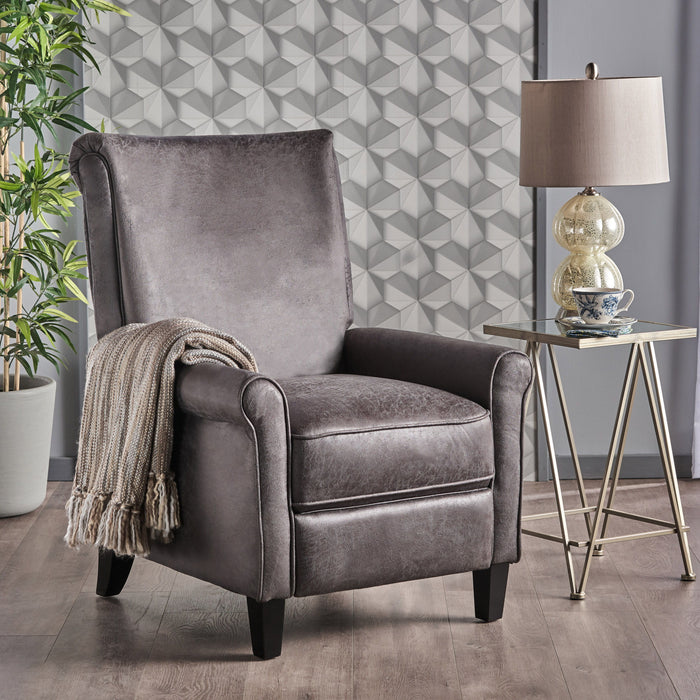 Manual Standard Recliner - Slate