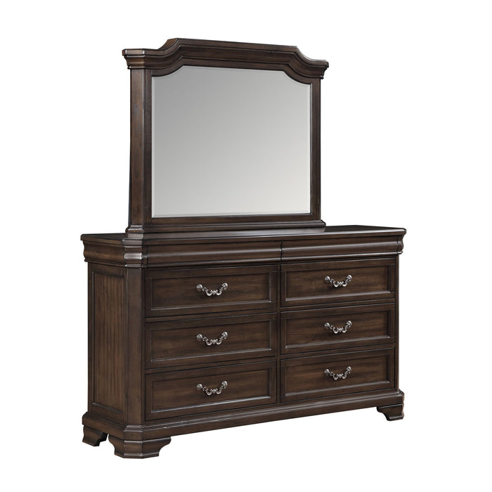 Lyndhurst - Landscape Mirror - Walnut