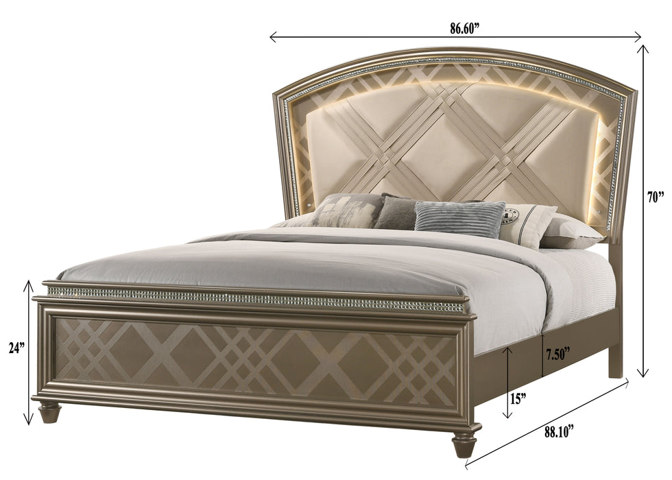 Cristal - Upholstered Bed