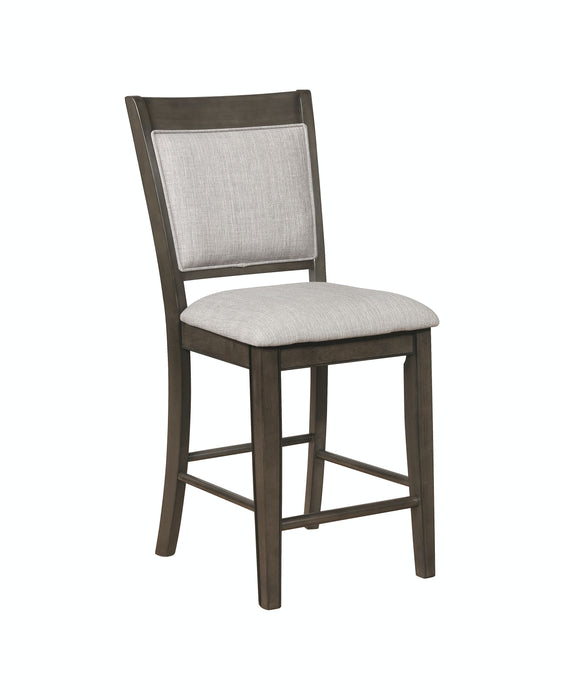 Fulton Grey Counter Height Chair (Set of 2)  by Crown Mark